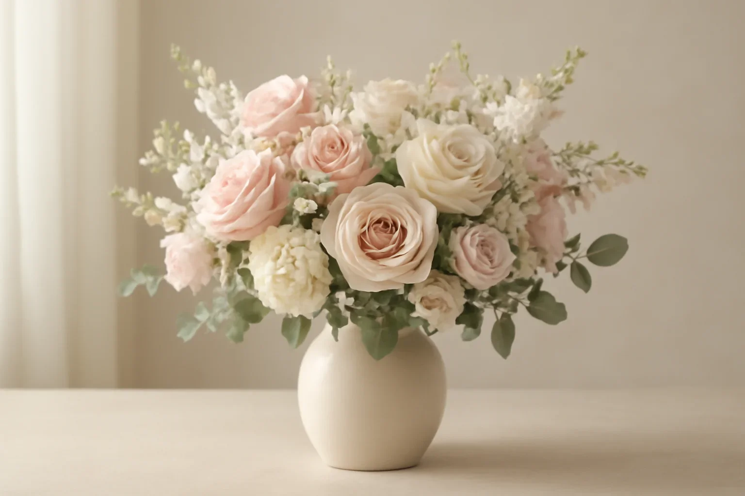 Anniversary Flowers Markham floral hero arrangement in soft natural light