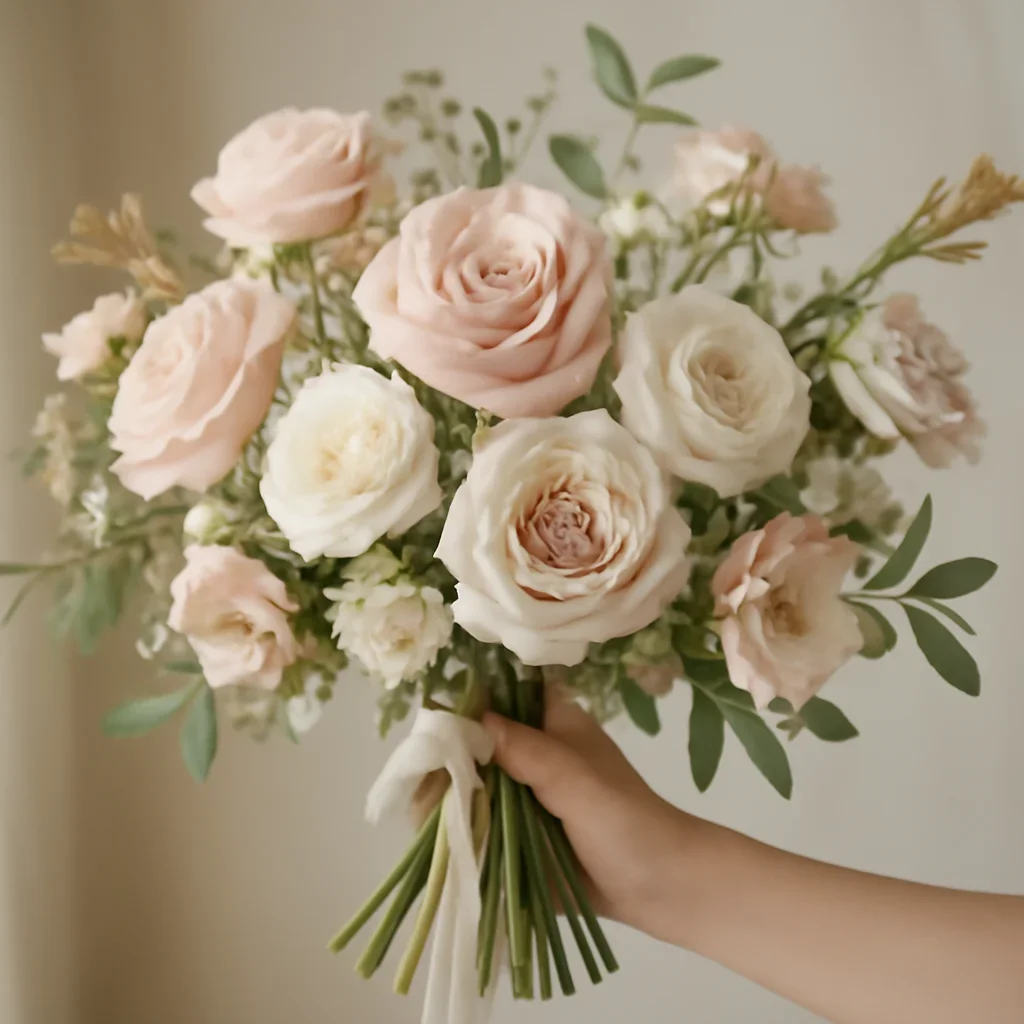 Hand-tied bouquet details for the Best Flower Delivery Markham page