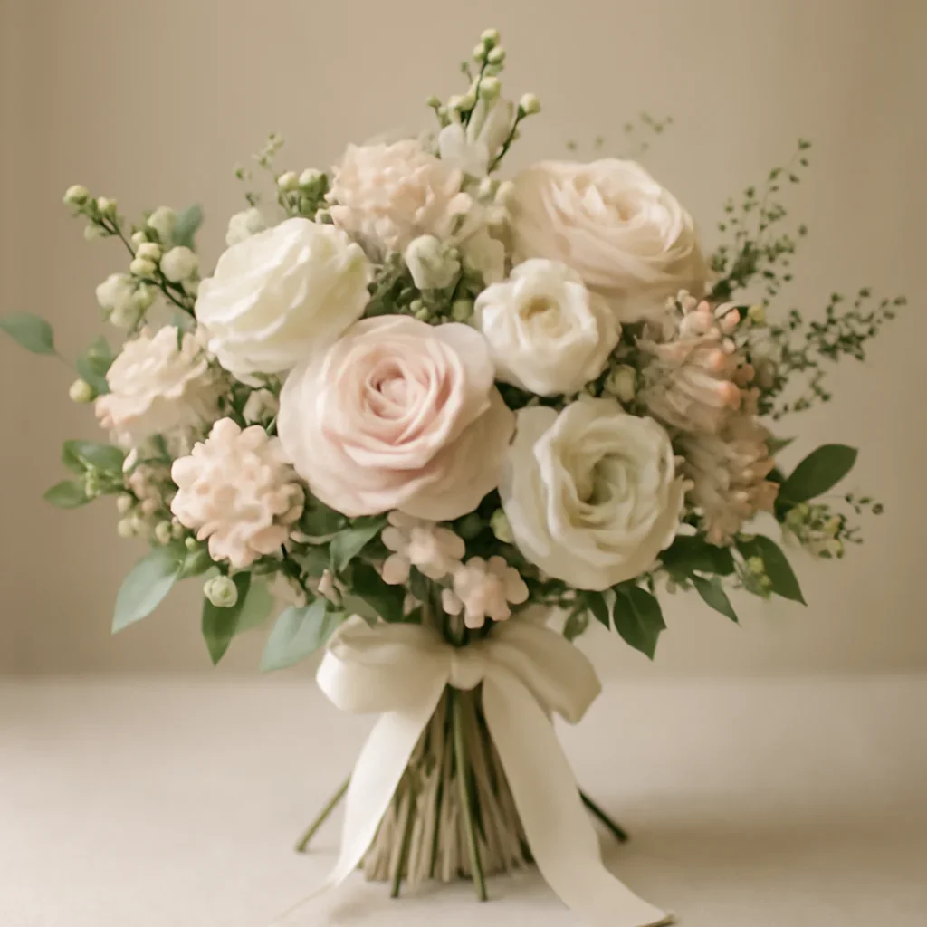 Hand-tied bouquet details for the Best Markham Florist page