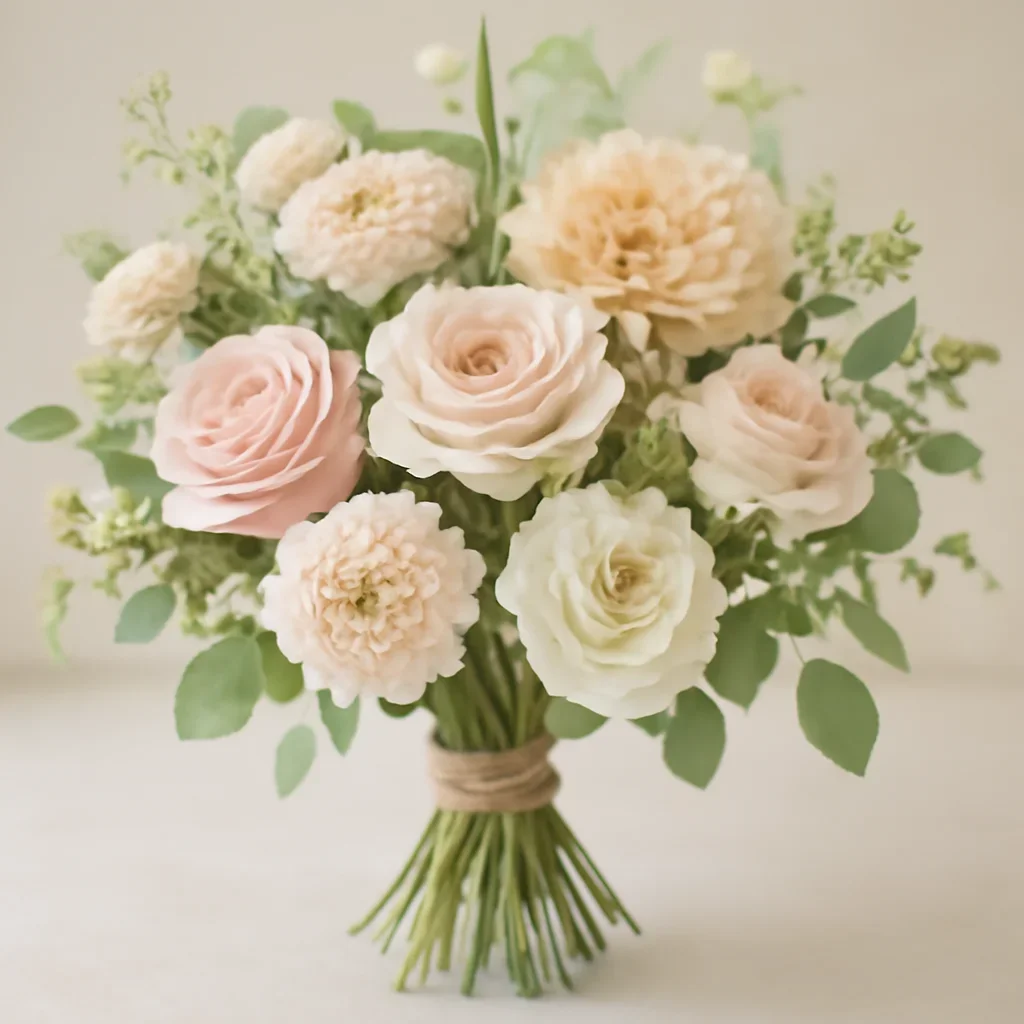 Hand-tied bouquet details for the Best Flowers for Summer Birthdays in Markham page