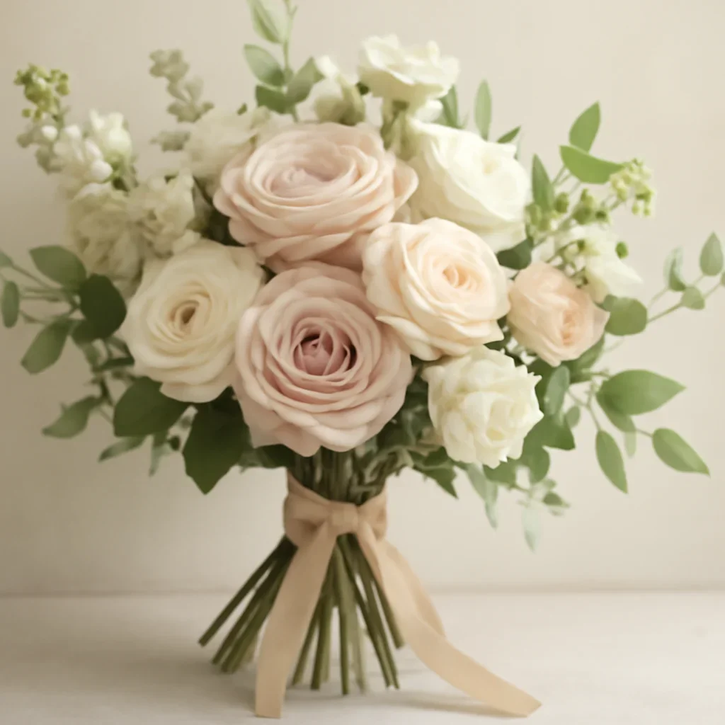 Hand-tied bouquet details for the How Same-Day Flower Delivery Works in Markham page