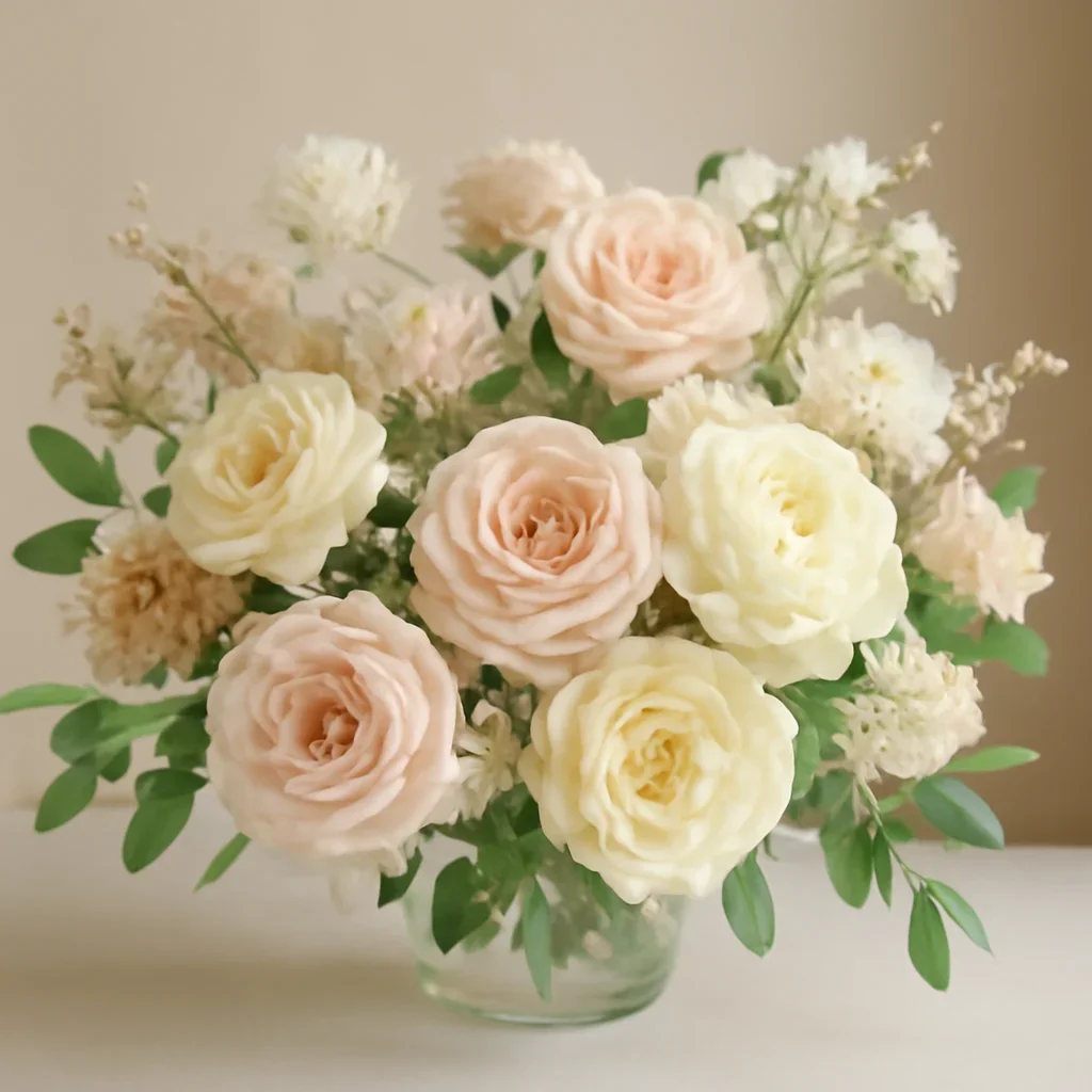 Close-up floral styling that supports the How to Choose Funeral Flowers for Different Services page