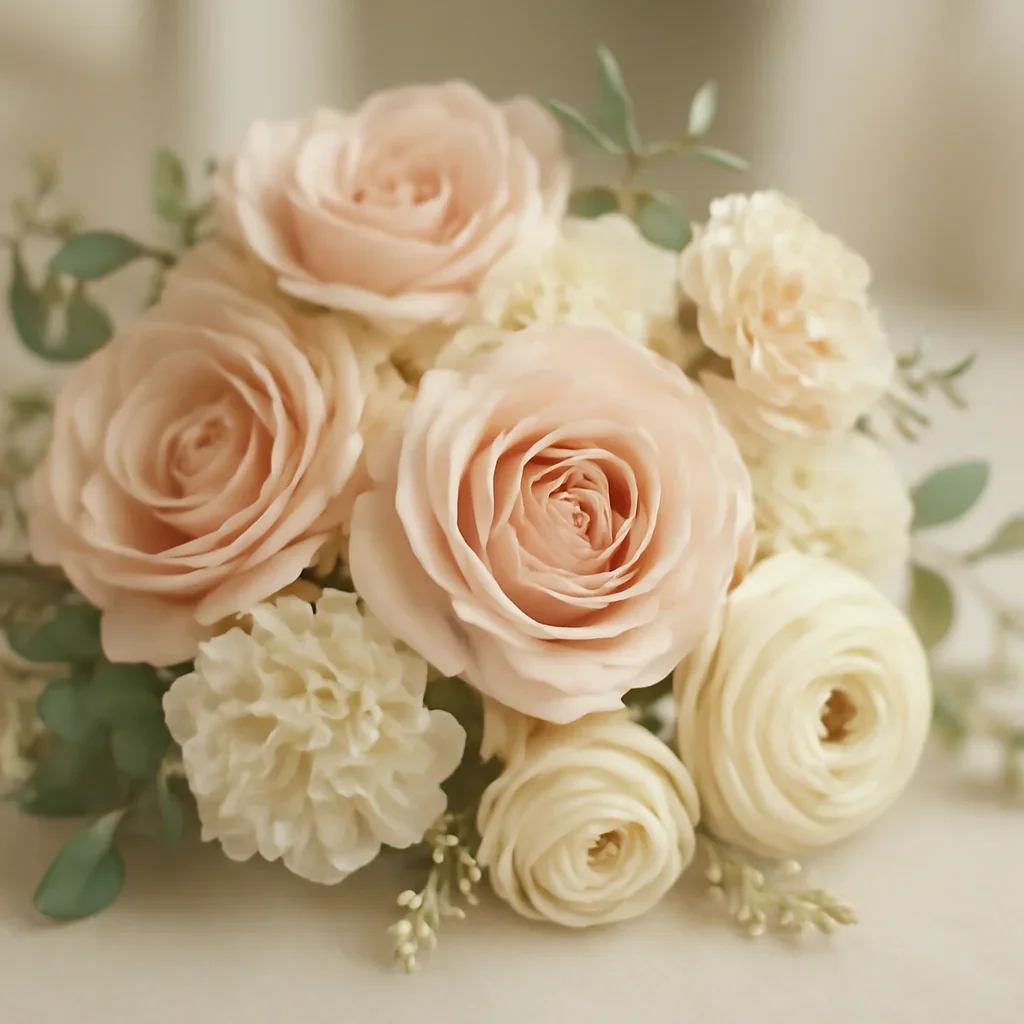 Close-up floral styling that supports the How to Write a Better Sympathy Card Message page