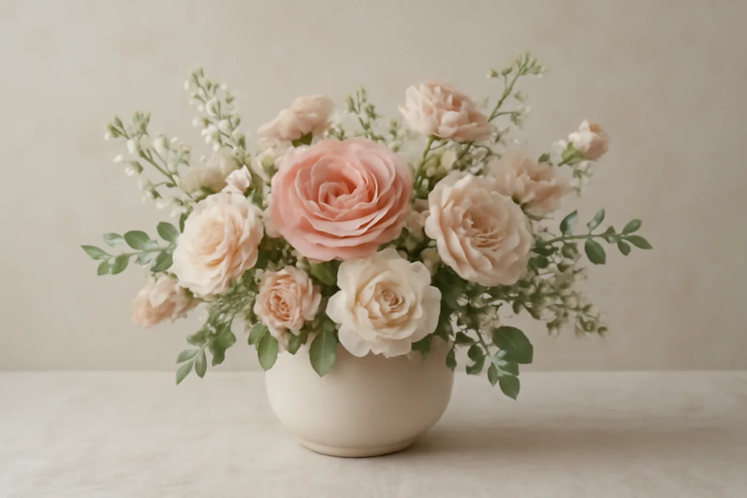 Mother's Day Flower Ideas by Personality Type floral hero arrangement in soft natural light