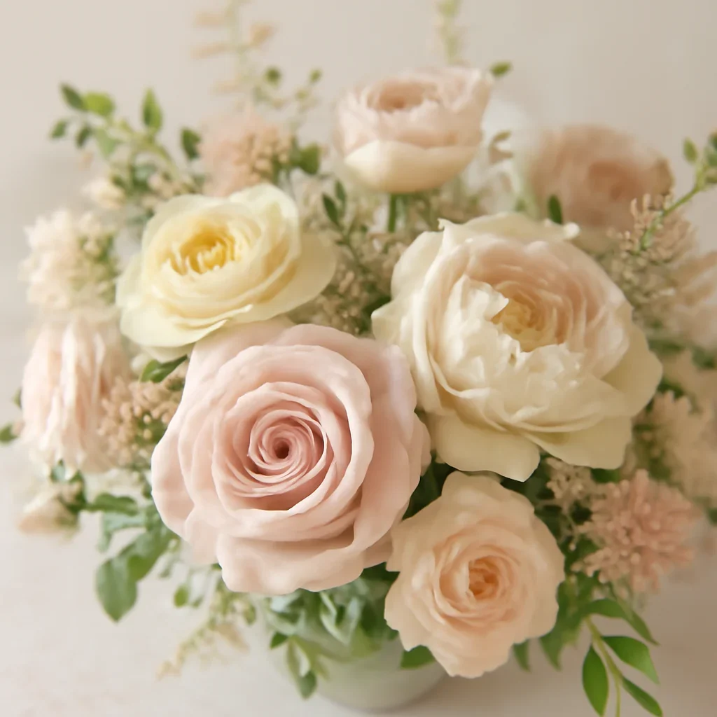 Close-up floral styling that supports the Mother's Day Flower Ideas by Personality Type page