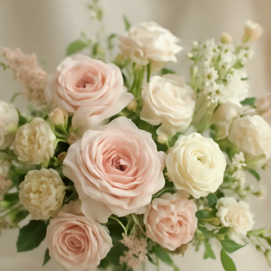 Close-up floral styling that supports the Wedding Flower Budget Tips for Markham Couples page