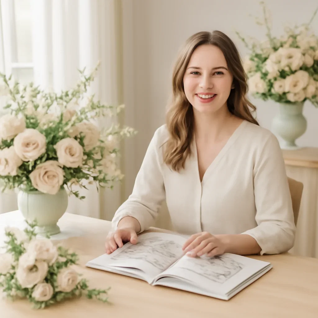 Welcoming floral consultation scene for the Unionville Wedding Flowers Case Study call to action