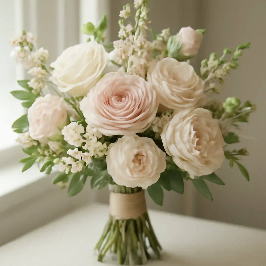 Hand-tied bouquet details for the Corporate Event Flowers Markham page