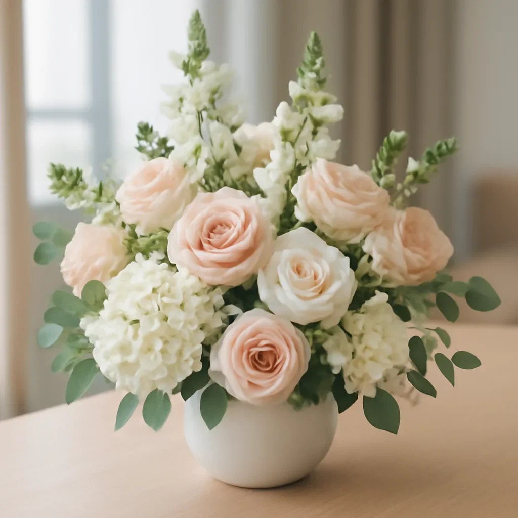 Close-up floral styling that supports the Corporate Event Flowers Markham page