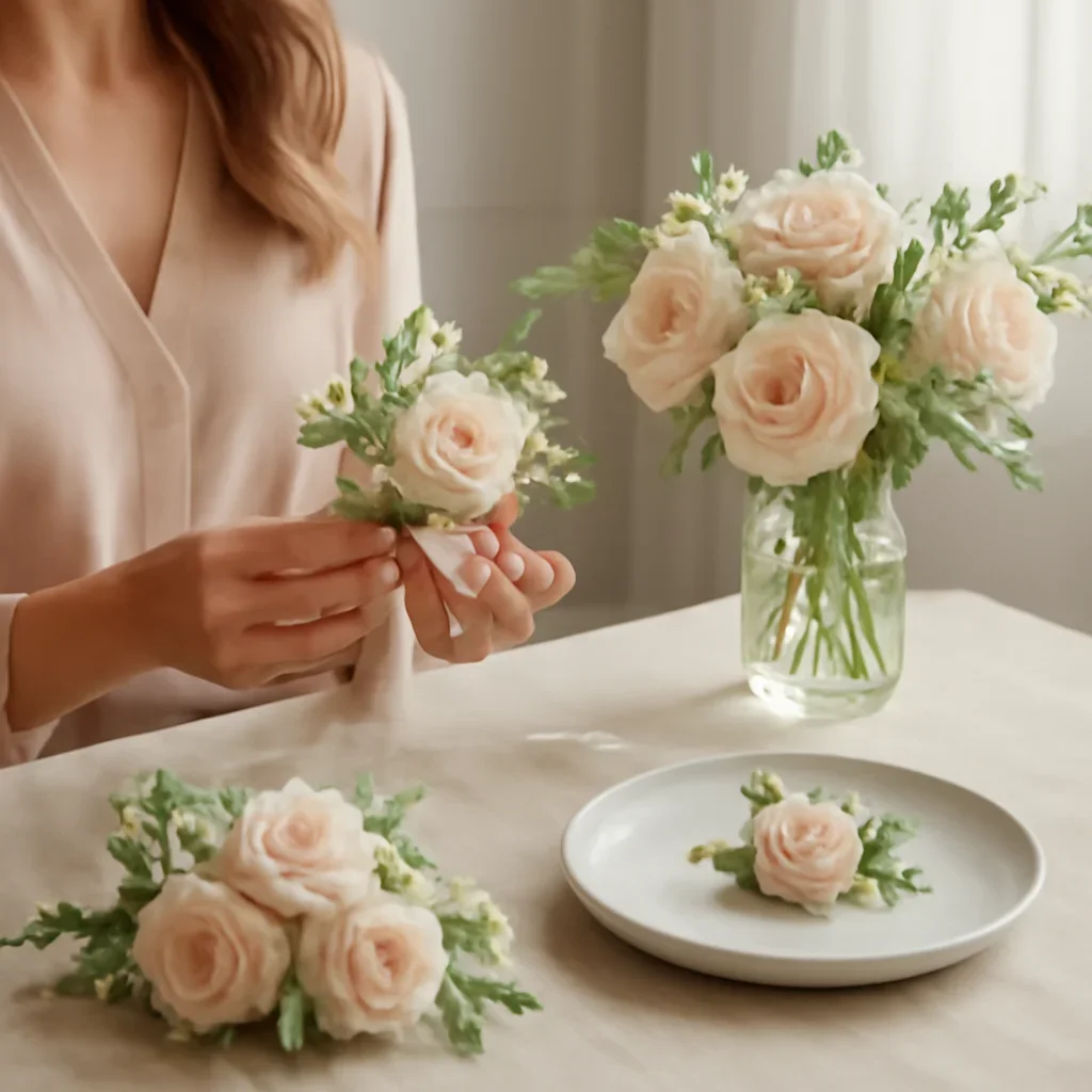 Welcoming floral consultation scene for the Corsages & Boutonnieres Markham call to action