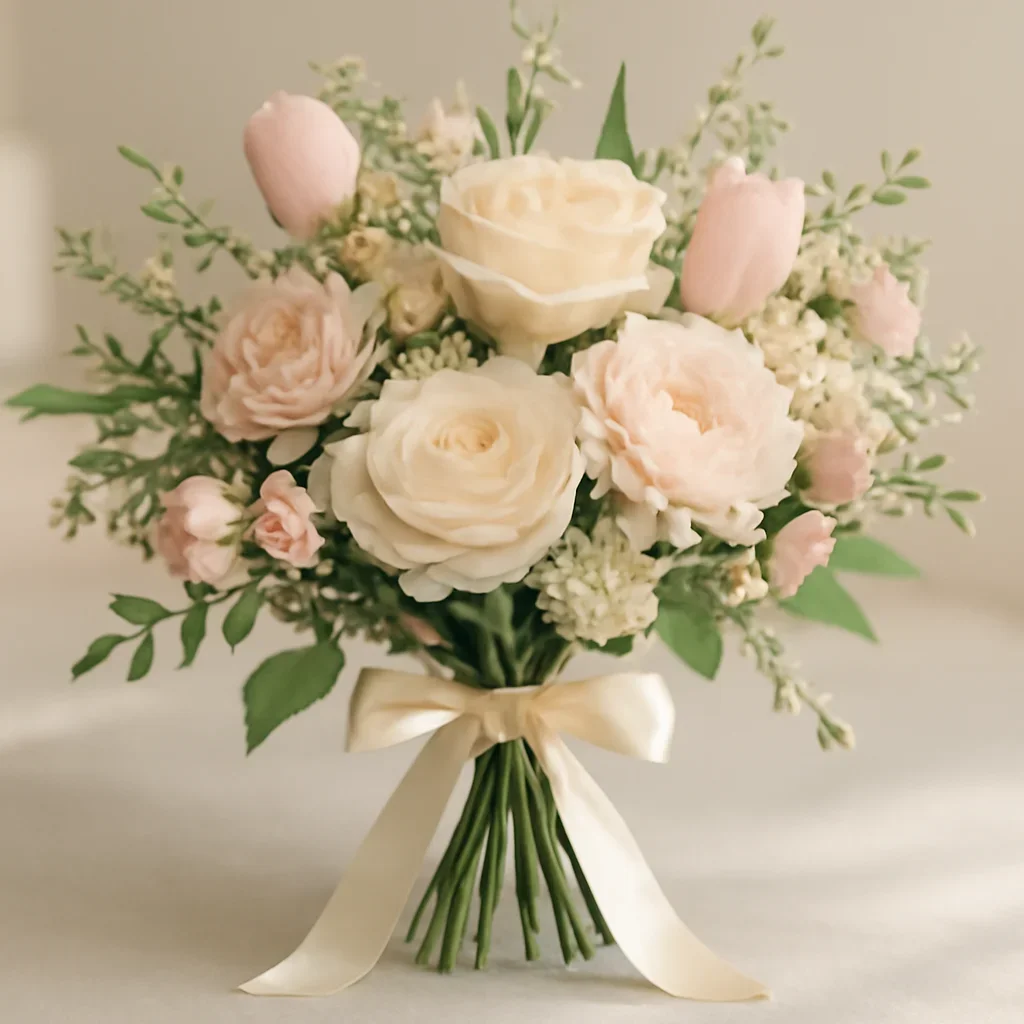 Hand-tied bouquet details for the Easter Flowers Markham page