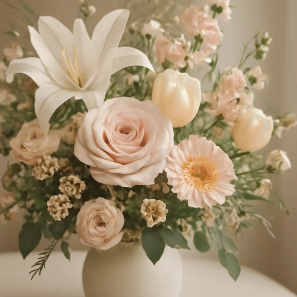 Close-up floral styling that supports the Easter Flowers Markham page