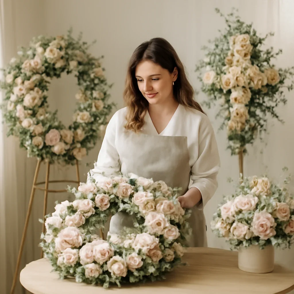 Welcoming floral consultation scene for the Funeral Flowers Markham call to action