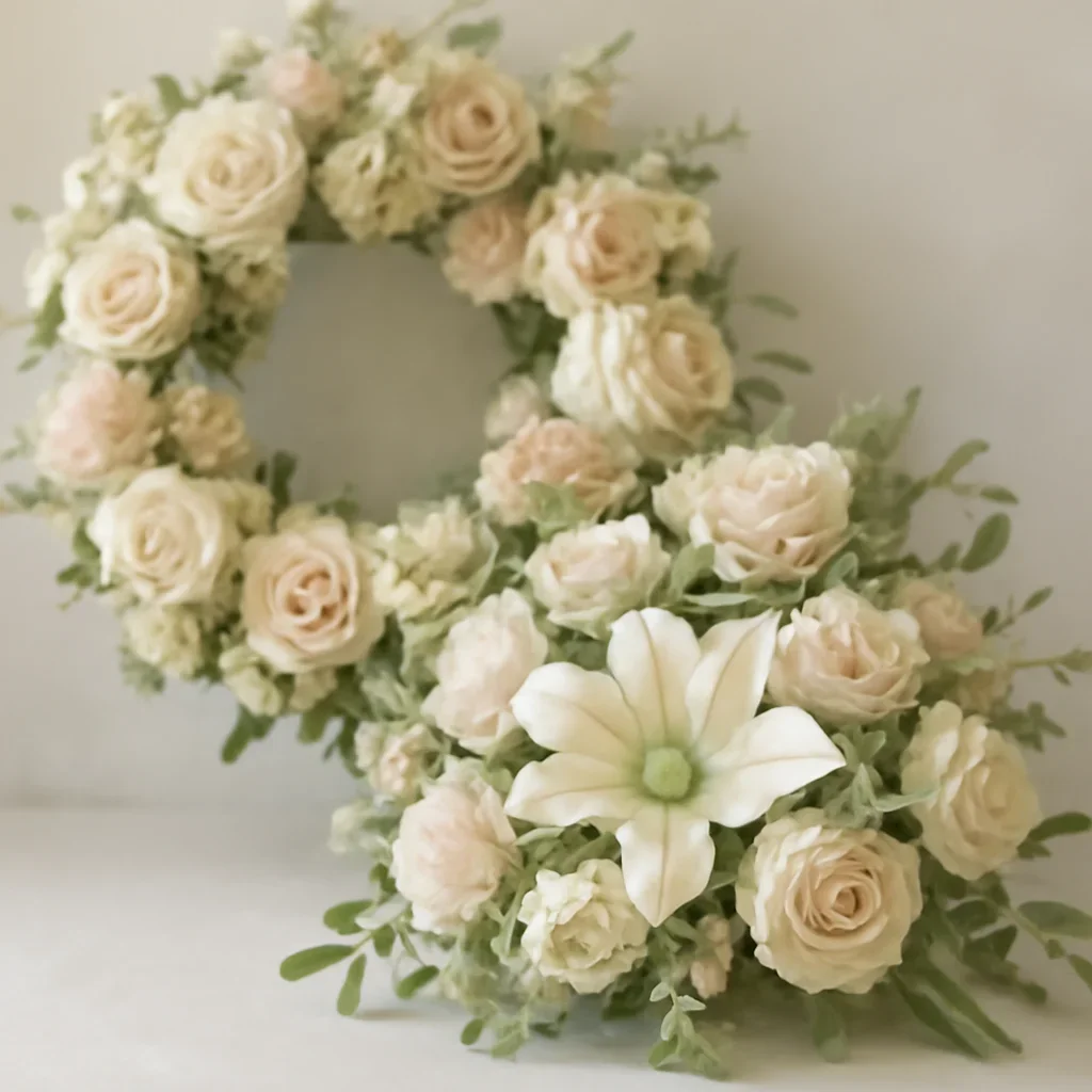 Close-up floral styling that supports the Funeral Flowers Markham page