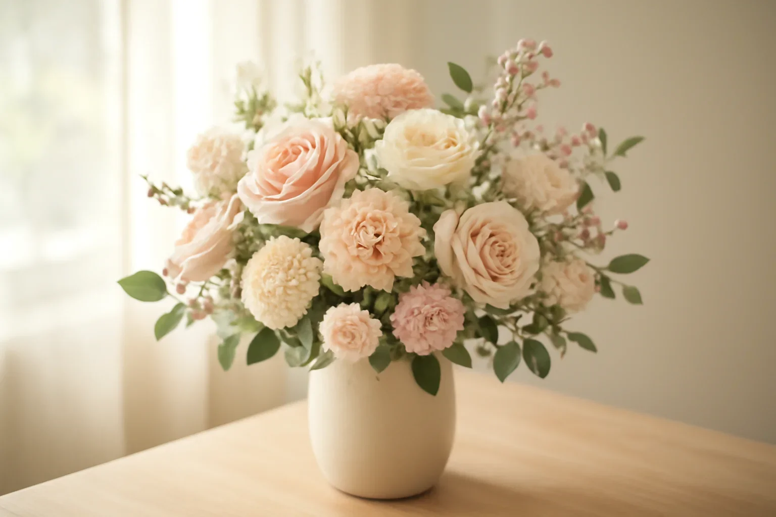 Get Well Flowers Markham floral hero arrangement in soft natural light