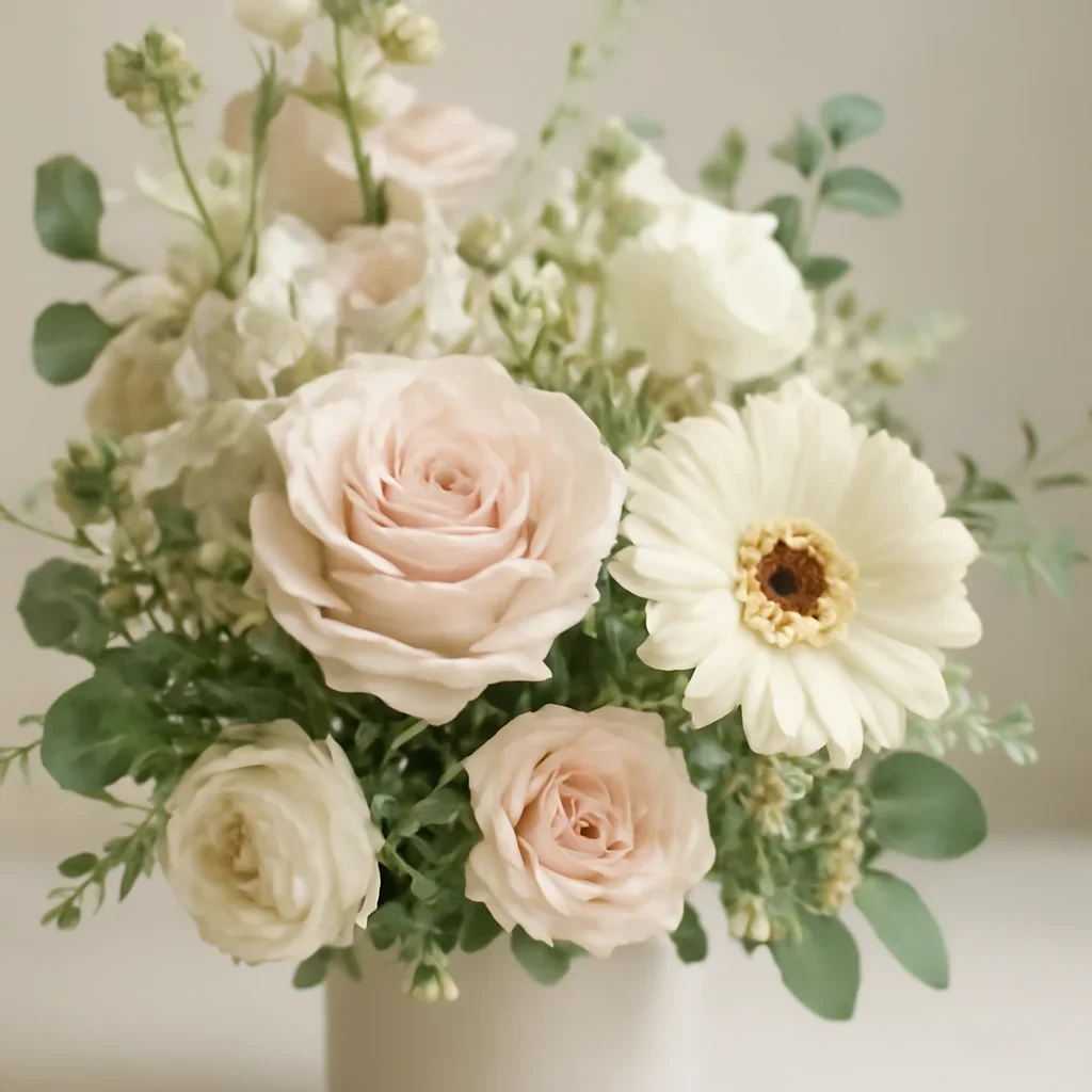 Close-up floral styling that supports the Get Well Flowers Markham page
