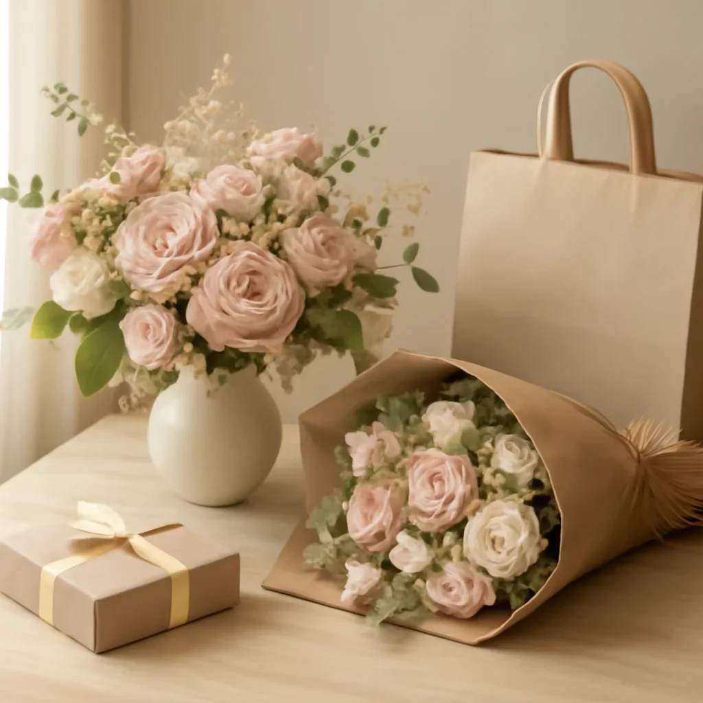 Fresh flower delivery styling for the Home page