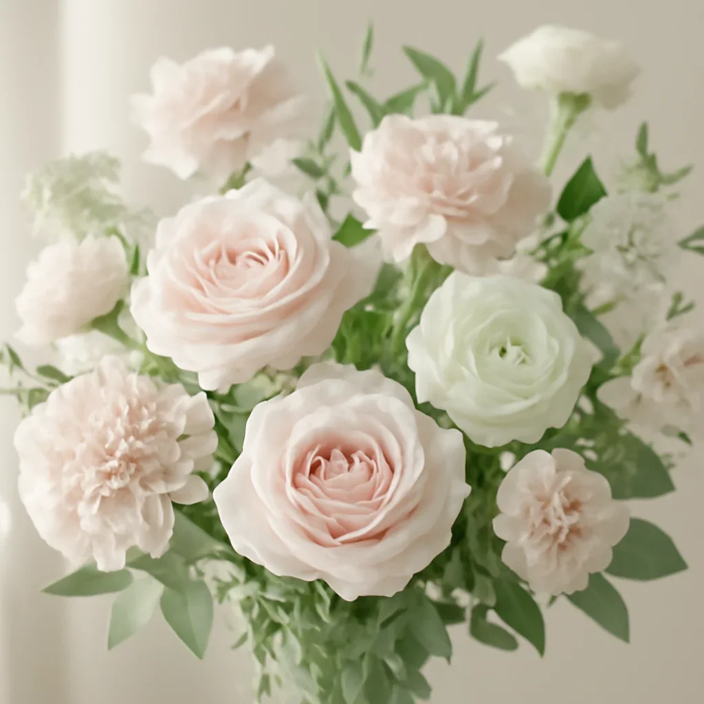 Close-up floral styling that supports the Hospital Flower Delivery Markham page