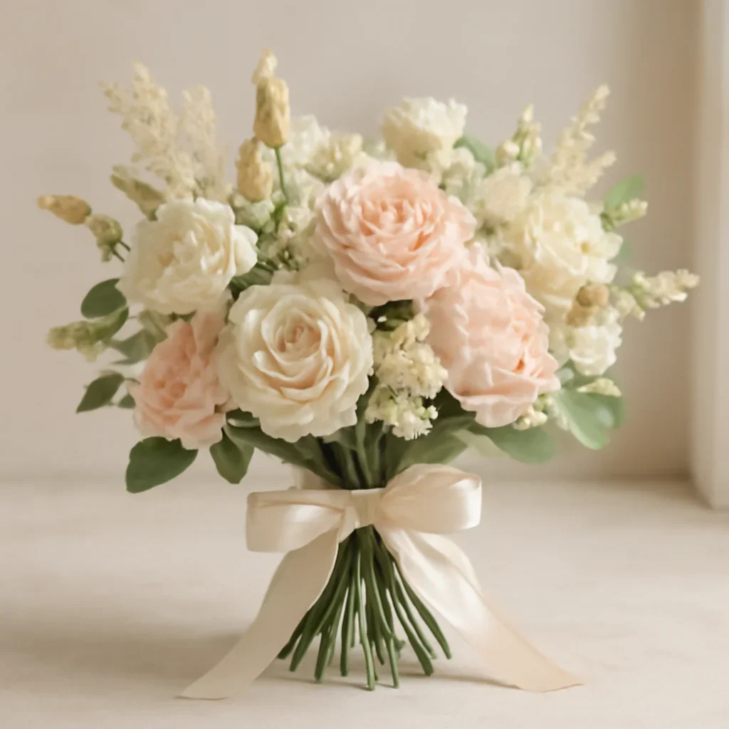 Hand-tied bouquet details for the Delivery Destinations & Partners page