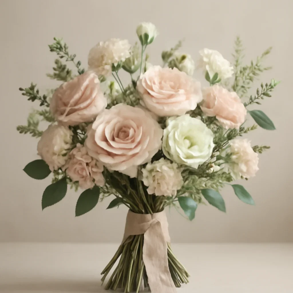 Hand-tied bouquet details for the Funeral Homes in Markham page