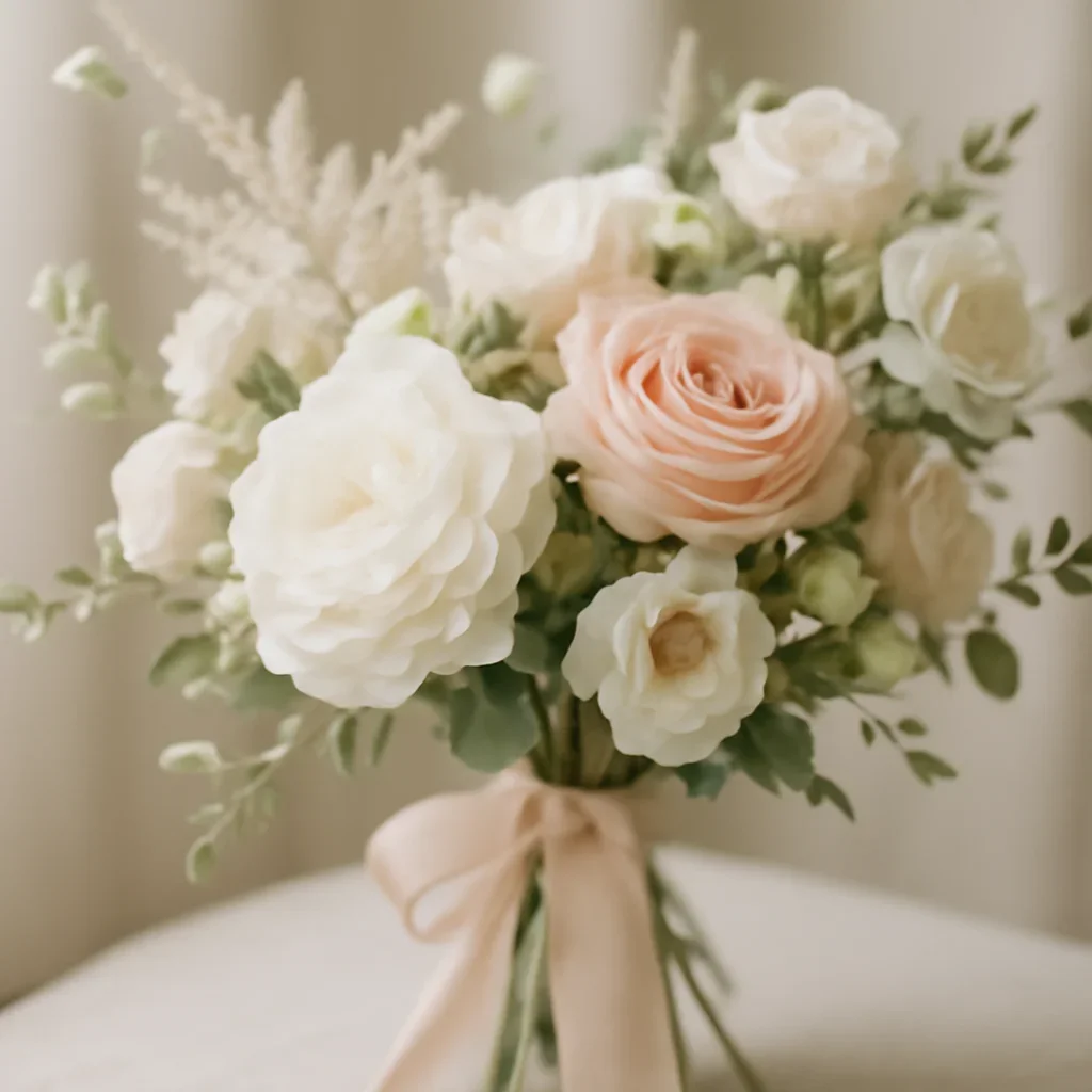 Close-up floral styling that supports the Wedding Venues in Markham page