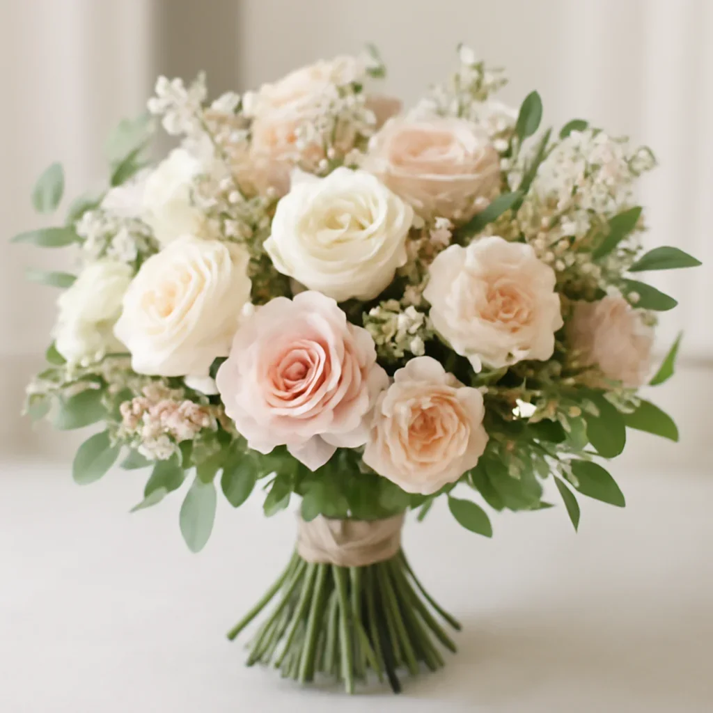 Hand-tied bouquet details for the Richmond Hill Florist page