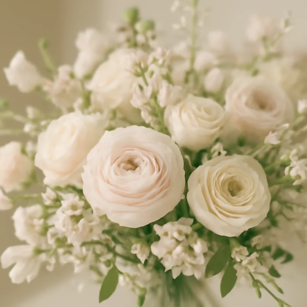 Close-up floral styling that supports the Spring Flowers Markham page