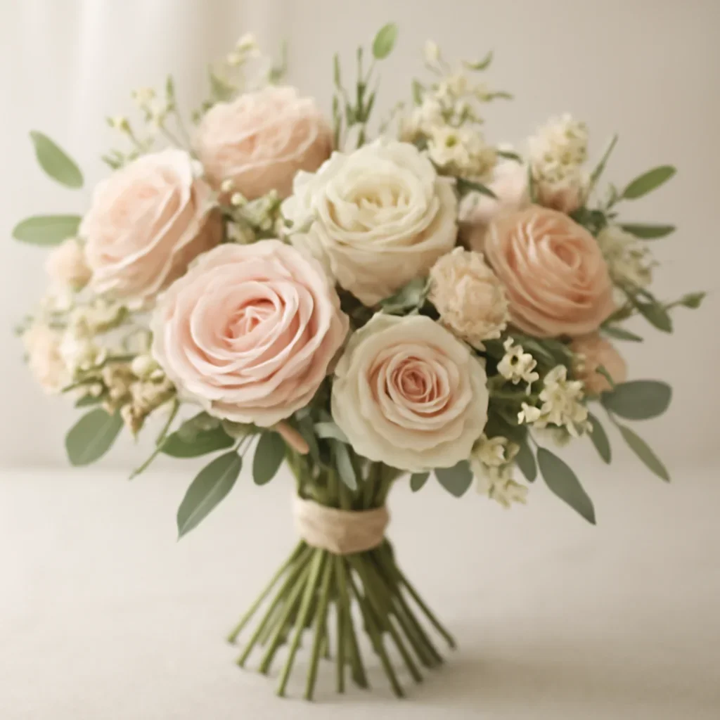 Hand-tied bouquet details for the Stouffville Florist page