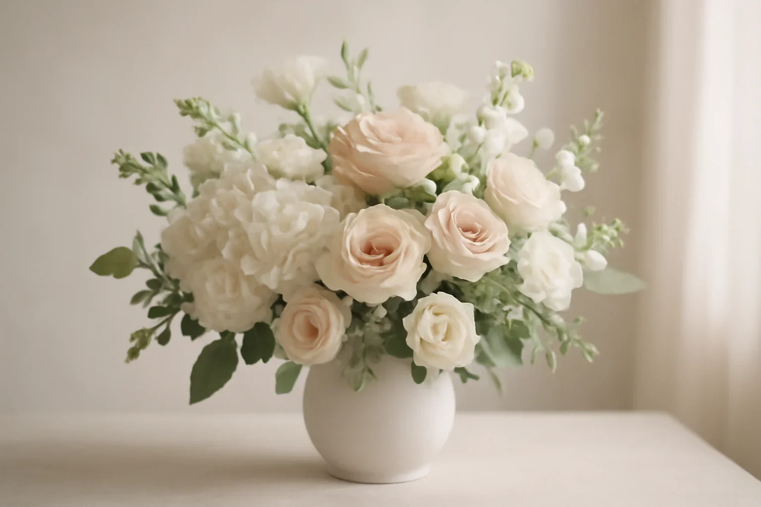 Sympathy Flowers Markham floral hero arrangement in soft natural light
