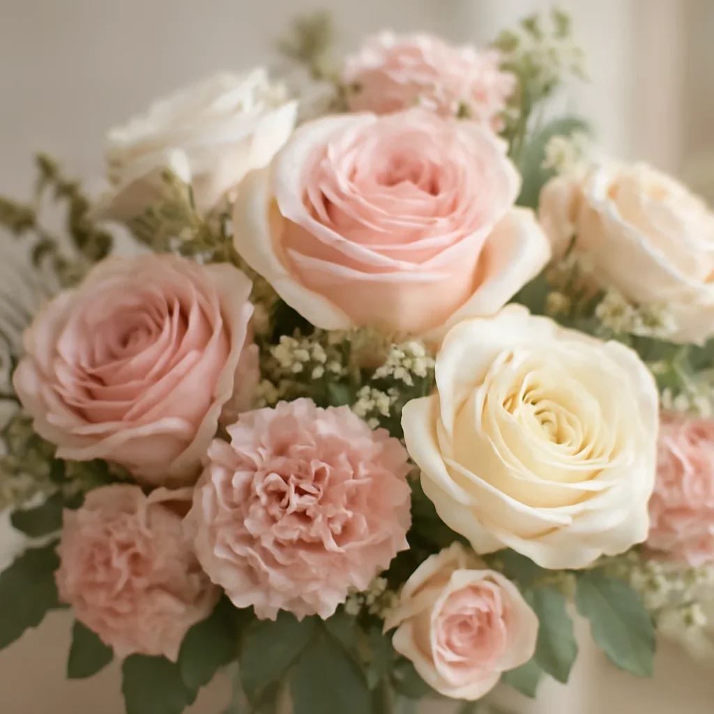 Close-up floral styling that supports the Valentine's Day Flowers Markham page