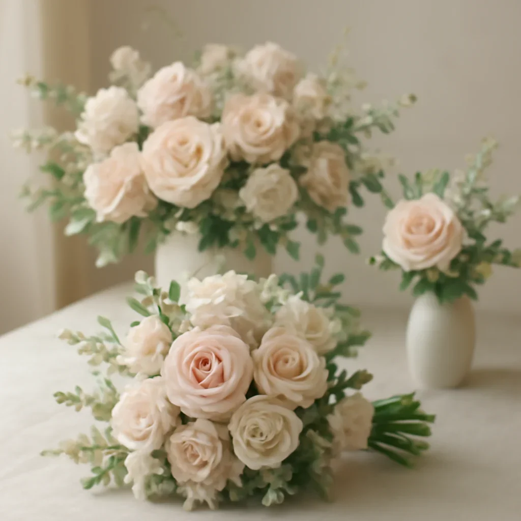 Close-up floral styling that supports the Wedding Flowers Markham page